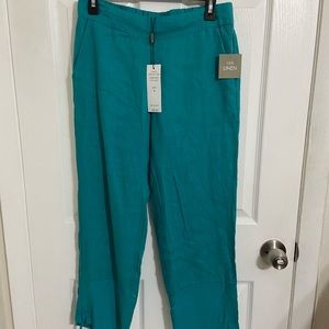 For Cynthia 100% linen pants. Never worn. Tag attached.